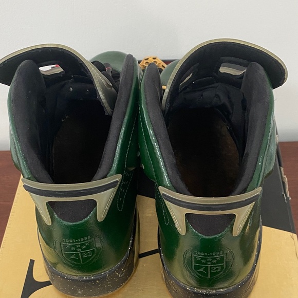 Air Jordan 6 Retro Sz 11.5 Athletic Shoes Champagne & Gr - Picture 5 of 16